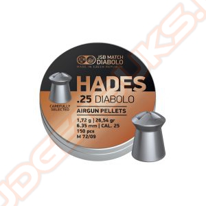 JSB Hades Diabolo 6.35 mm 300 Stuks 26.54 Grs