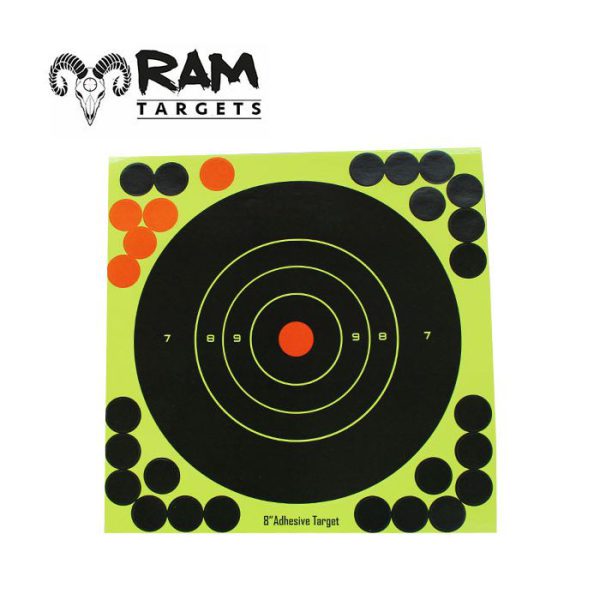 Ram Targets Splash schietkaarten set 25 stuks