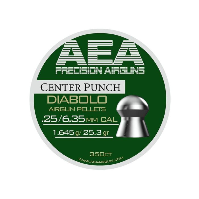 AEA Precision Center Punch Diabolo 6.35mm 25.3 grain