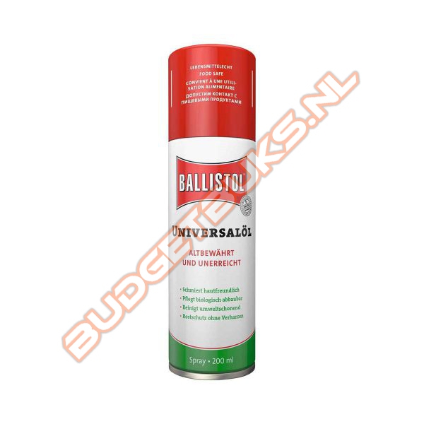 Ballistol Universele Olie, Spuitbus 200 ml.