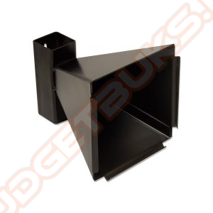 Kogelvanger metaal, model trechter 14x14 cm