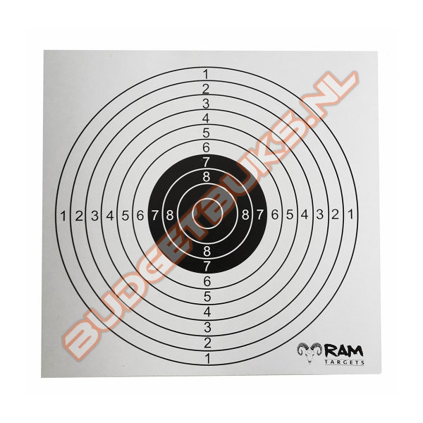 Schietkaarten Ram ONE 14X14 cm