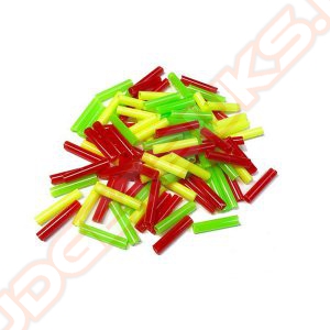 Schietpijpjes Gekleurd Plastic, 500 Stuks