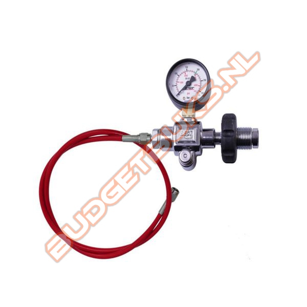 Vulset DIN met manometer incl. 1 mtr. ultima slang